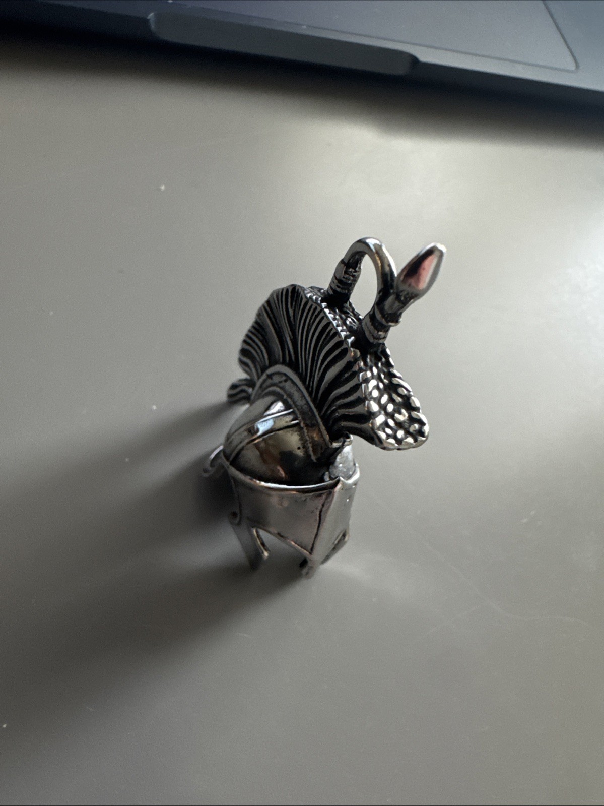 Spartan Helmet Stainless Steel Pendant 24 Inch Chain Biker Viking Men’s Fighter