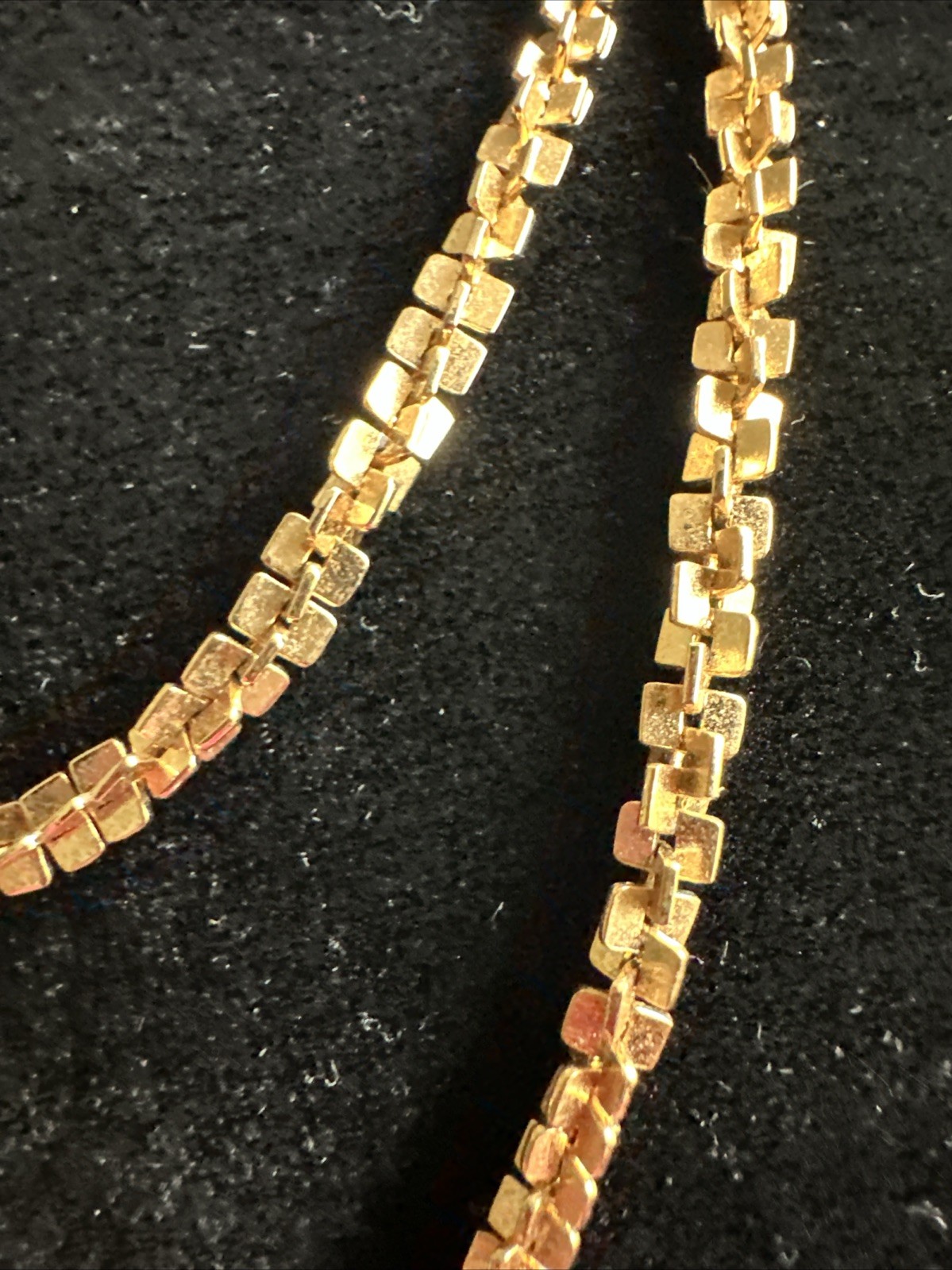 Crown PD Gold Plated Chain Necklace 30in 3.5mm