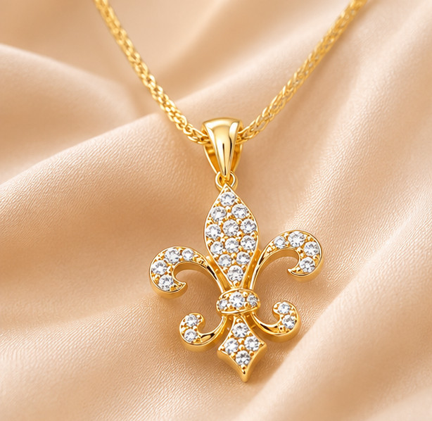 1.50ct Round Cut Simulated Diamond Women Stunning Pendant 14k Yellow Gold Plated