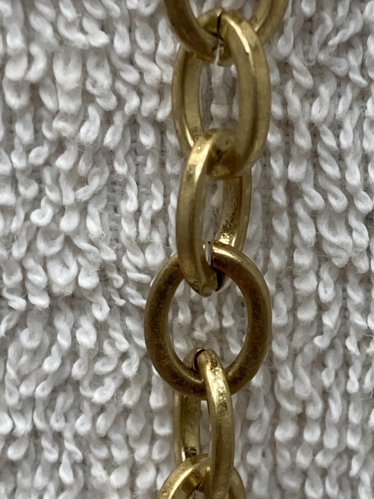 Cabi Carved Cameo Necklace Semi Precious Ivory Yellow Gold Tone – Good