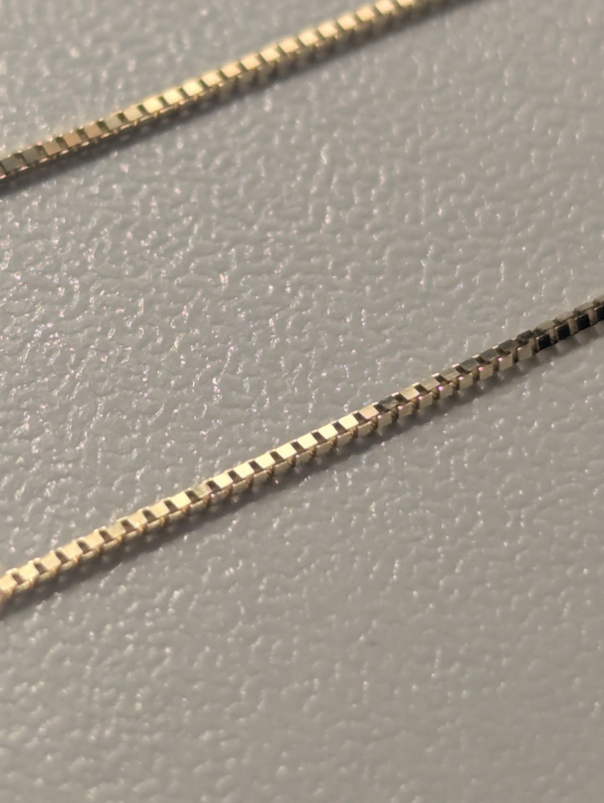 14k Solid Gold Necklace 16in