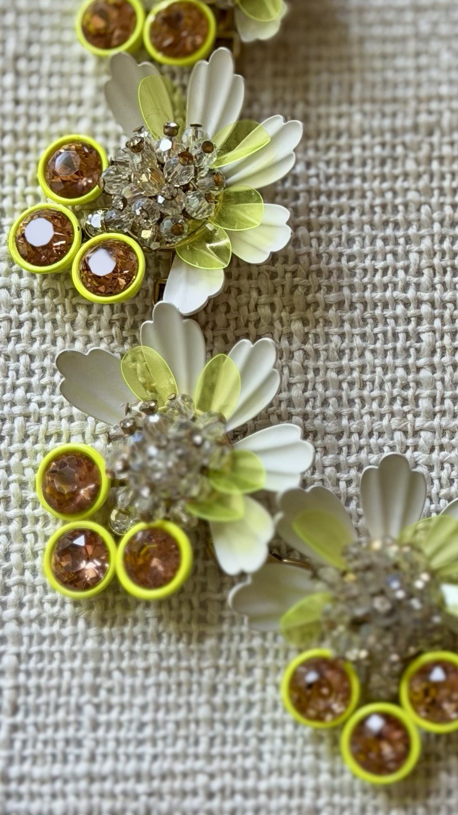 J.CREW Bright Yellow Gold-Tone Statement Necklace