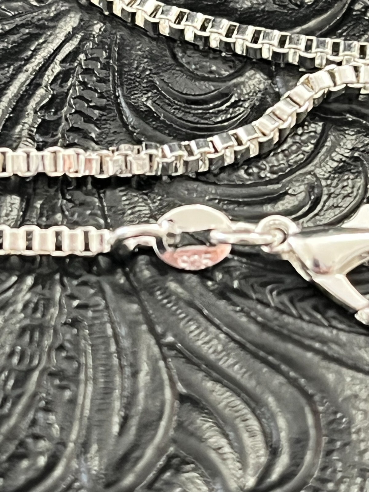 Very Nice 925 Silver Plated Box Chain 2mm Wide 20″ Long Fast Free Shipping