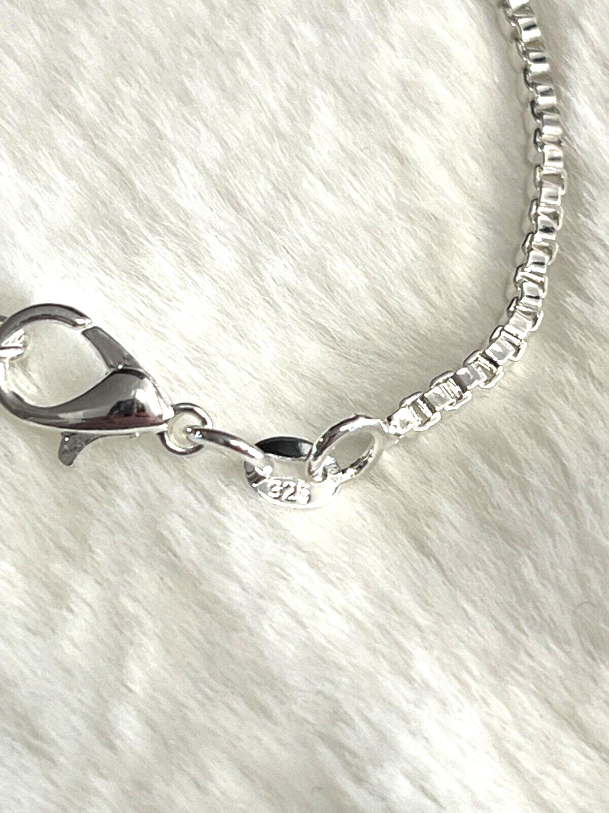 Very Nice 925 Silver Plated Box Chain 2mm Wide 20″ Long Fast Free Shipping