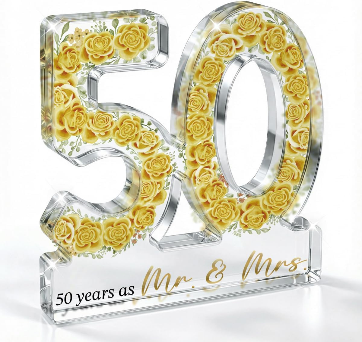 Gifts for 50Th Wedding Anniversary for Couple Parents Husband Wife Women Men 50