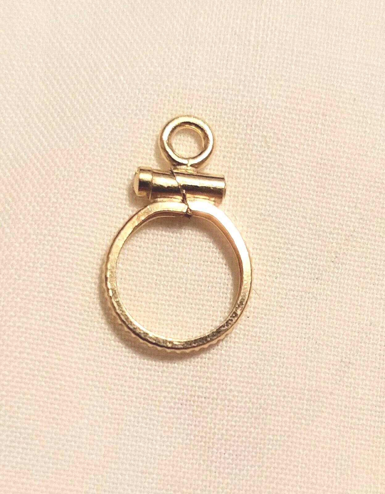 Fuller Findings Yellow Gold Filled 8-9 mm Bezel Pendant