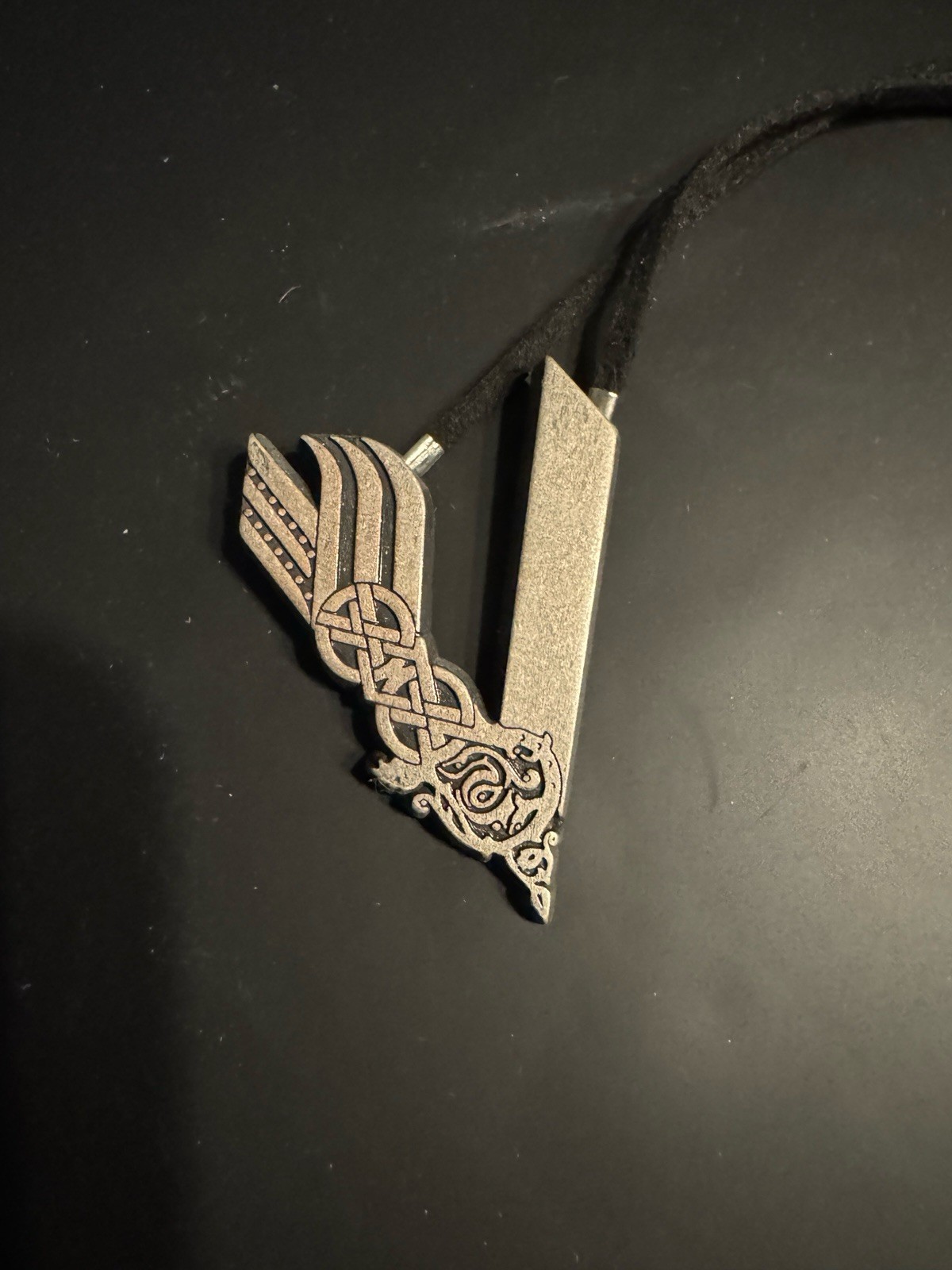 Vikings TV Show Logo Necklace – Metal, new, in packaging