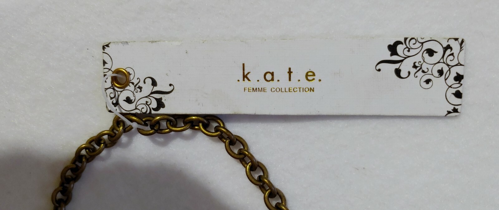 Necklace ( K.A.T.E. ) pendent leopard print As Shown in Pictures -16 in Long
