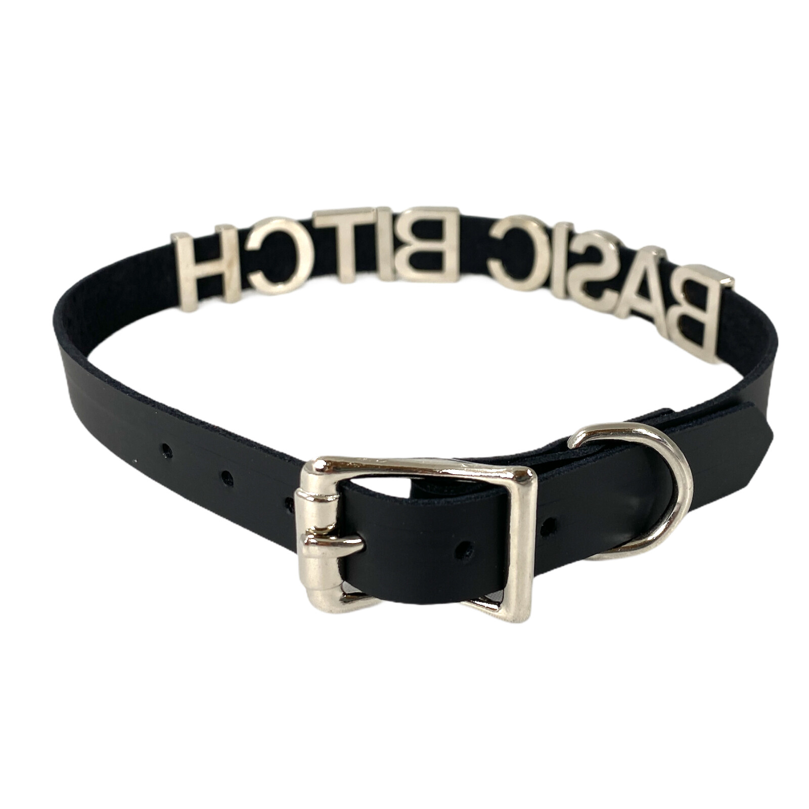 Silver Slave Leather Bdsm-Choker-Slut-Neck-Collar-Leash-Choker-Adult-Kinky
