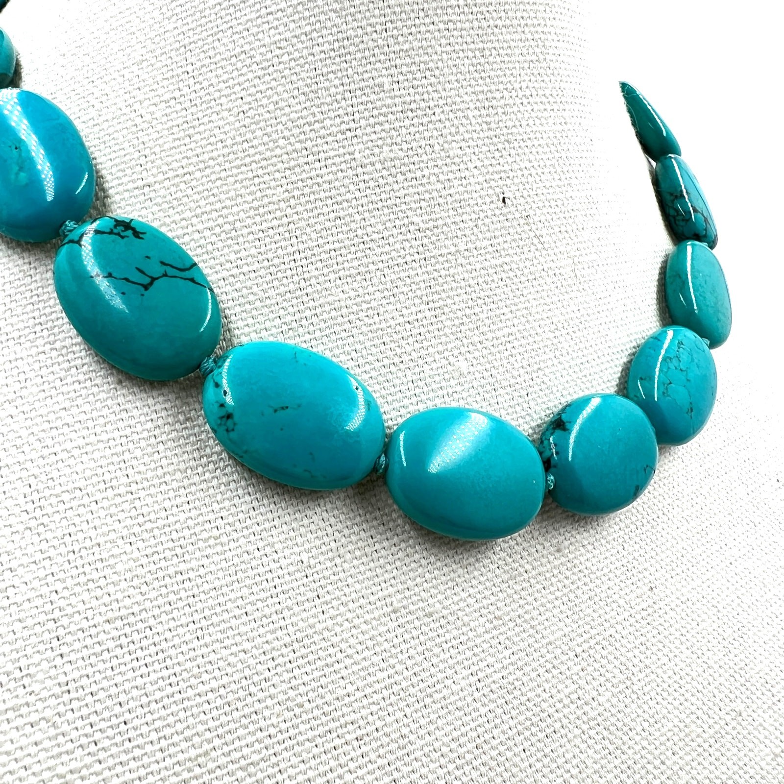 SPRIG Faux Turquoise Howlite Necklace NEW Southwestern Western Country Bohemian