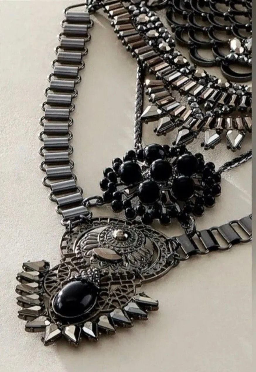 Free People Only Dreaming Statement Collar Necklace $88 retail