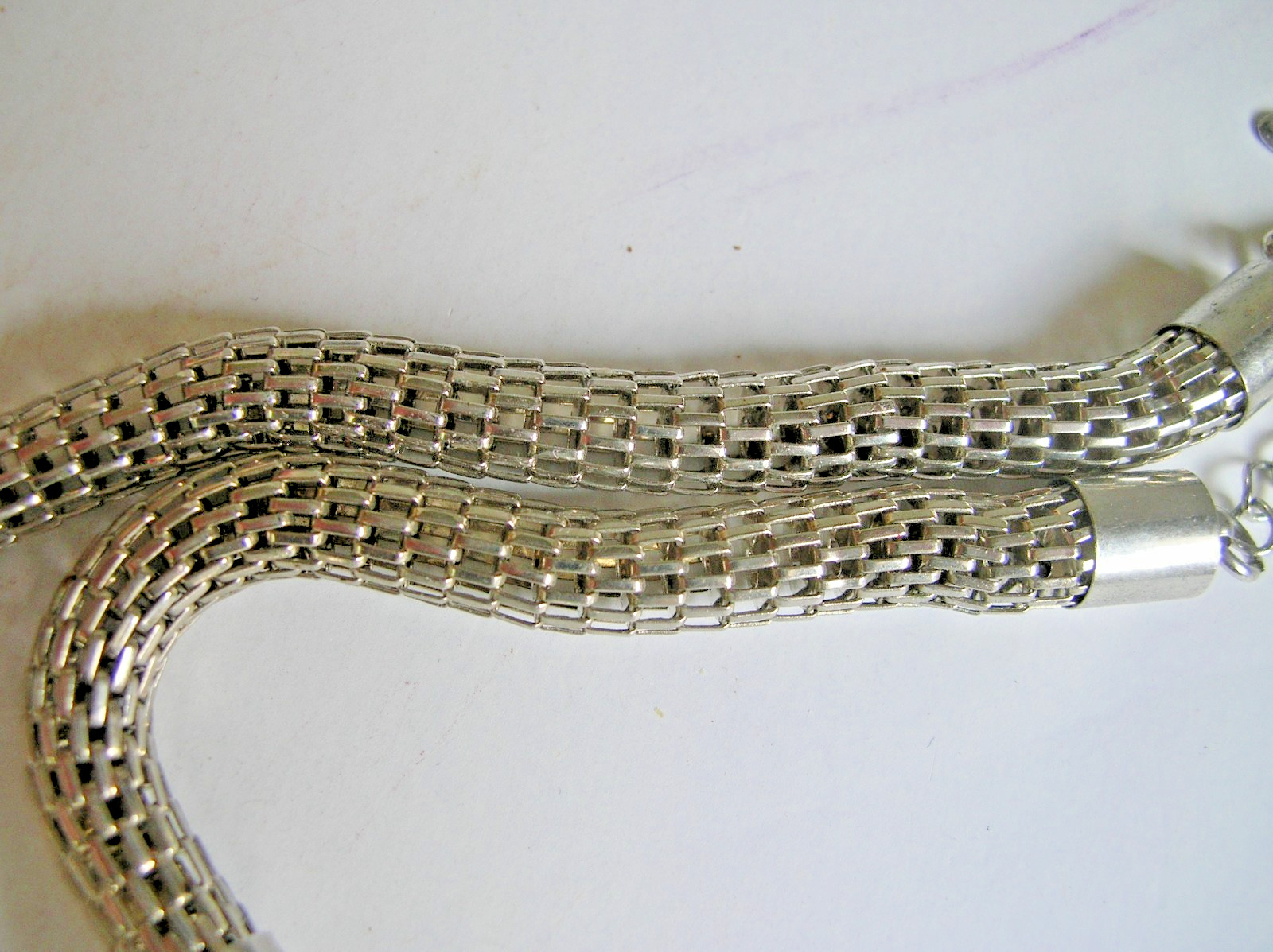 Natasha Lucite Large Beads w Rondell Rhinestone Spacers Necklace.