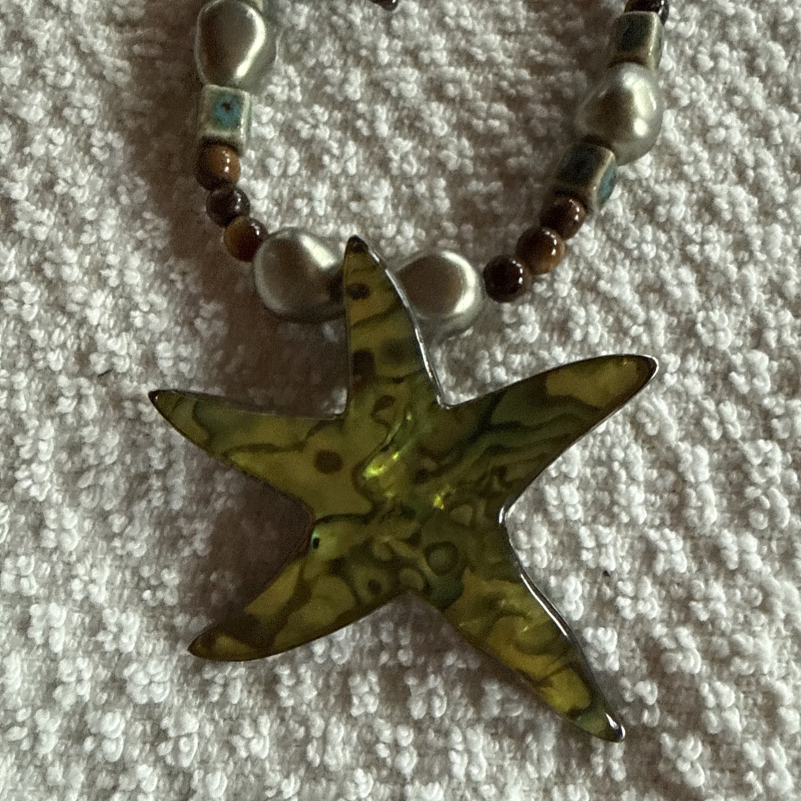 Star Fish Resin / Tiger Eye /ceramic ￼