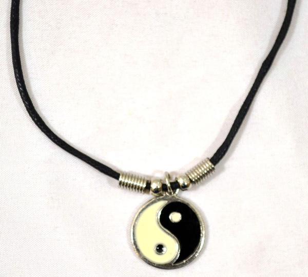 Yin Yang Necklace, Mens/Womens,