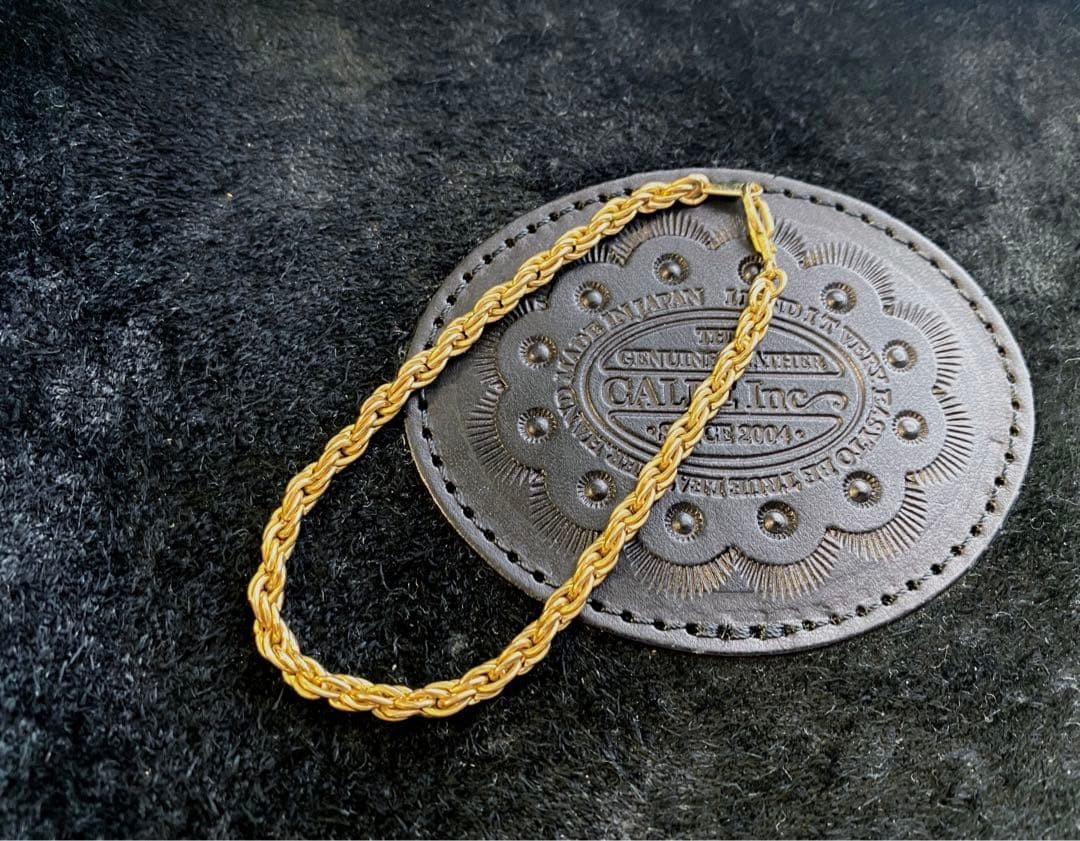 Vintage Twisted Chain Rope Chain Bracelet Gold