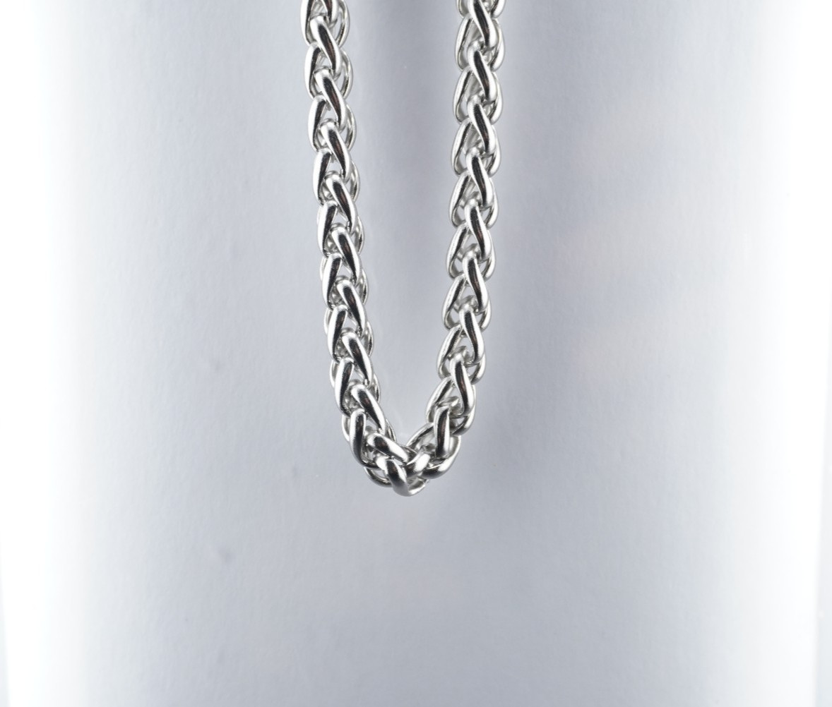 Neckless – Twisted Rope Stainless Steel 22″ Neckless (NEW) 6.5mm