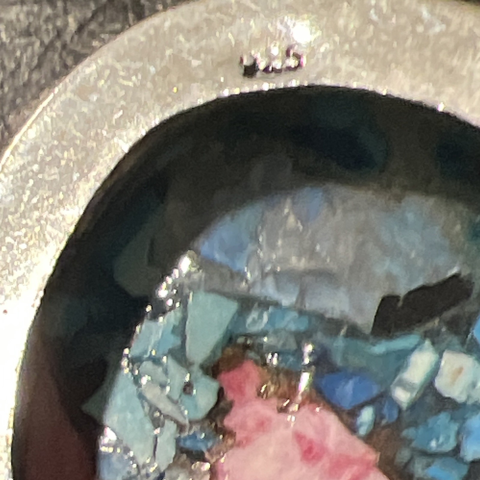 Multiple Pendants, Colorful, But In Sure Of What They Are made Of.