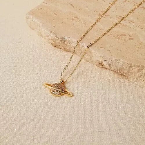 Round Cut Simulated Diamond Women’s Fancy Pendant In 14K Yellow Gold Plated