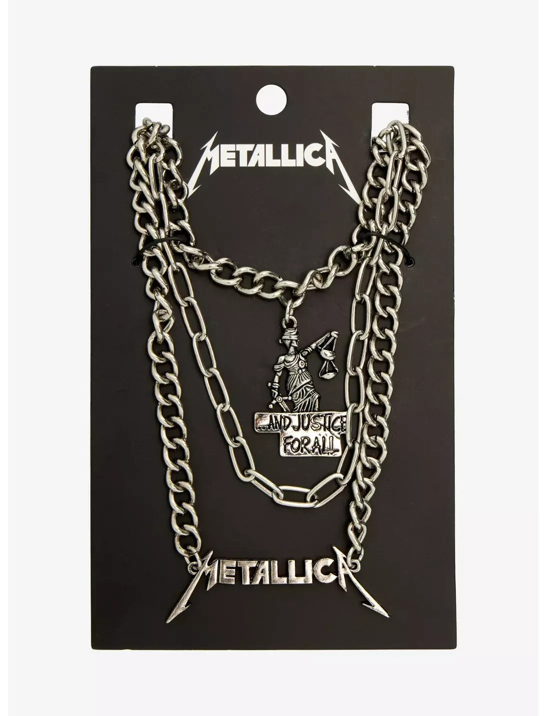 METALLICA And Justice For All NECKLACE SET ride lightning master puppets F