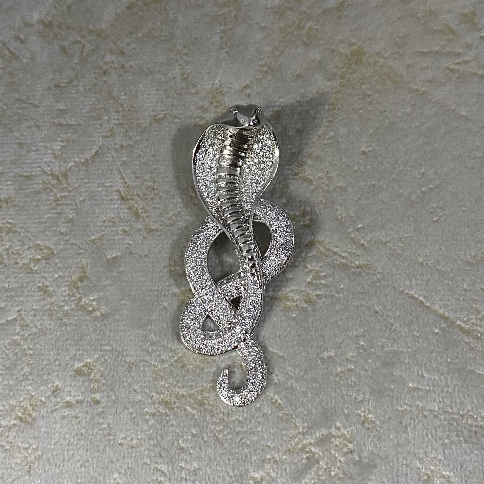 Silver Cuban Zircon Hip Hop Pendant Necklaces Collection