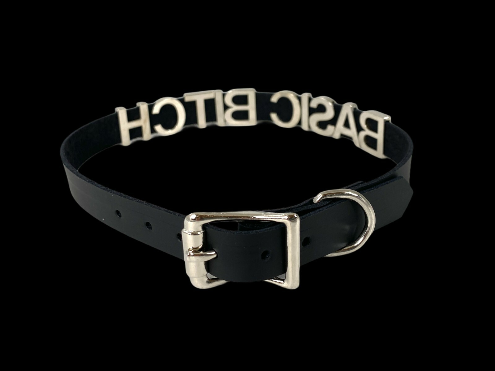 Silver Slave Leather Bdsm-Choker-Slut-Neck-Collar-Leash-Choker-Adult-Kinky