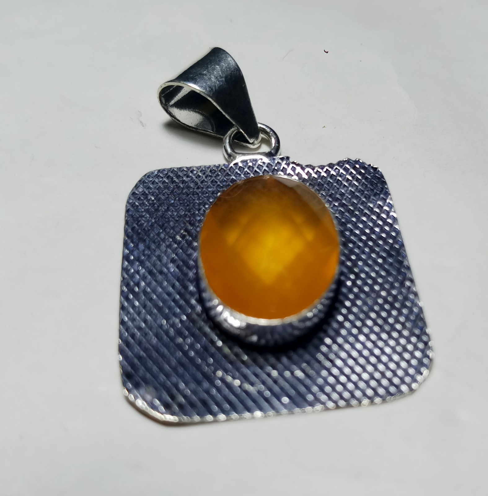 Hydro Onyx Oval Shape Gemstone Handmade Pandant Jewelry Pandant Size 1.5 Inches