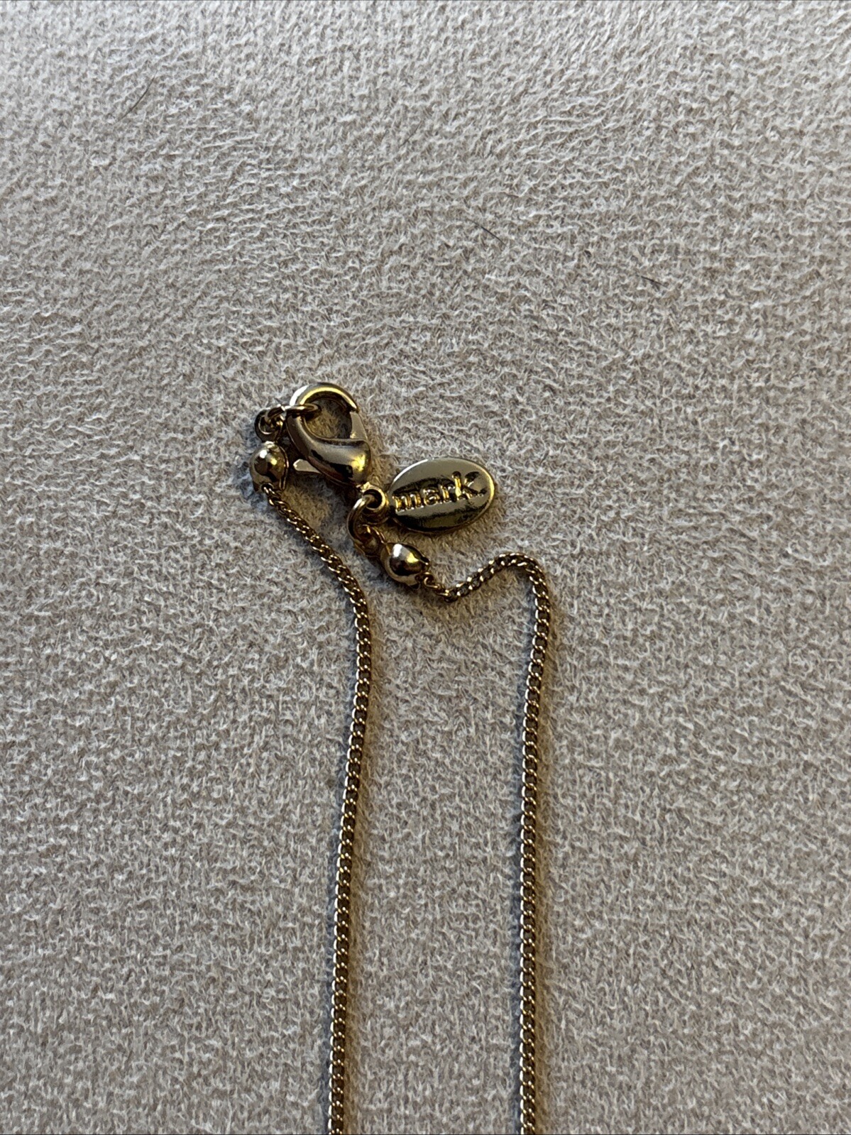 Mark By Avon Shining Moment Necklace Gold tone