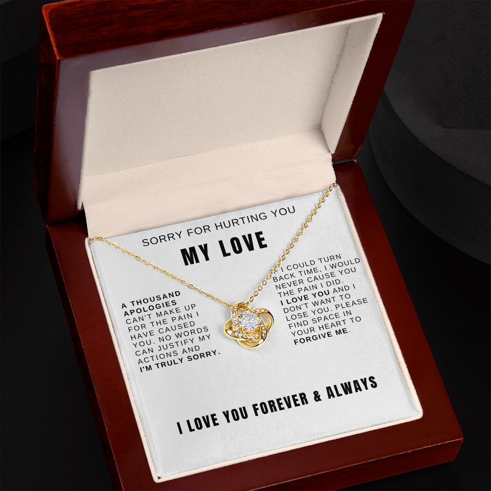 To My Love Necklace Gift For Valentines Day Anniversary Birthday Sorry Gifts