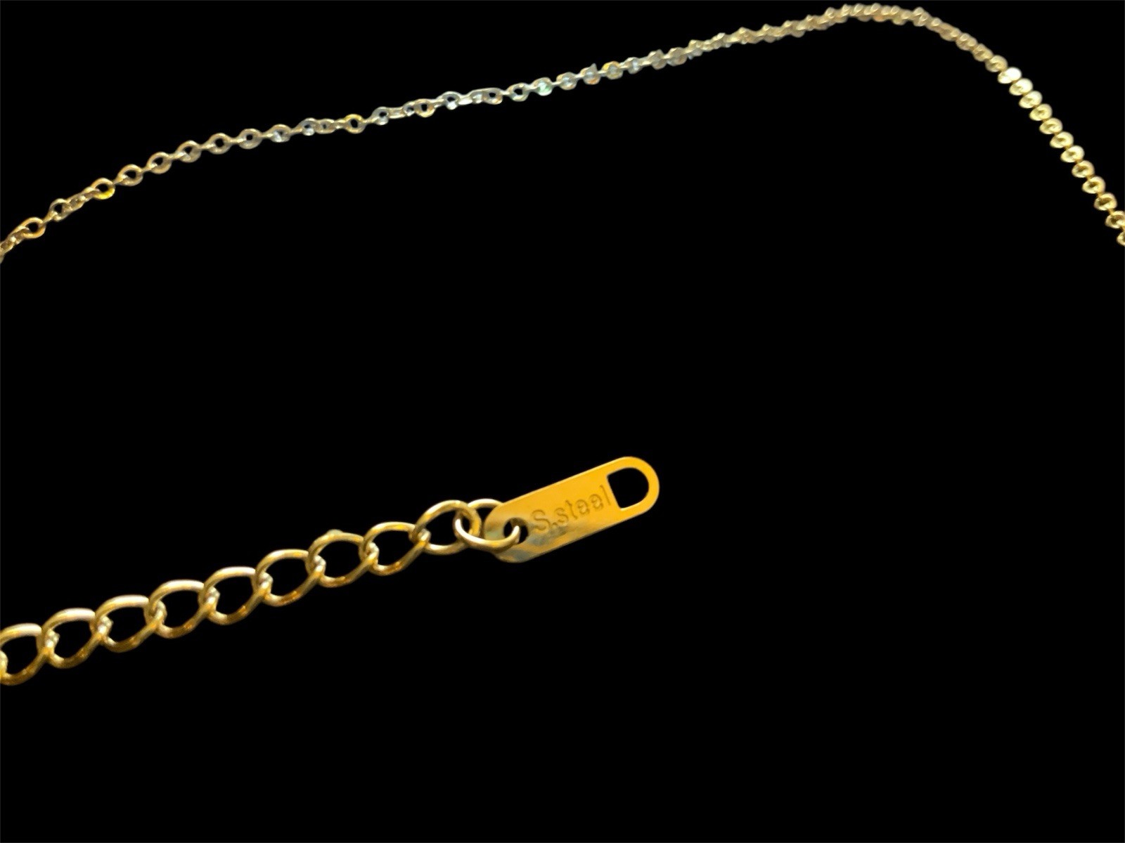 Anthropologie Evil Eye Star Moon Necklace Celestial Charm Athena CZ Boho Pearl
