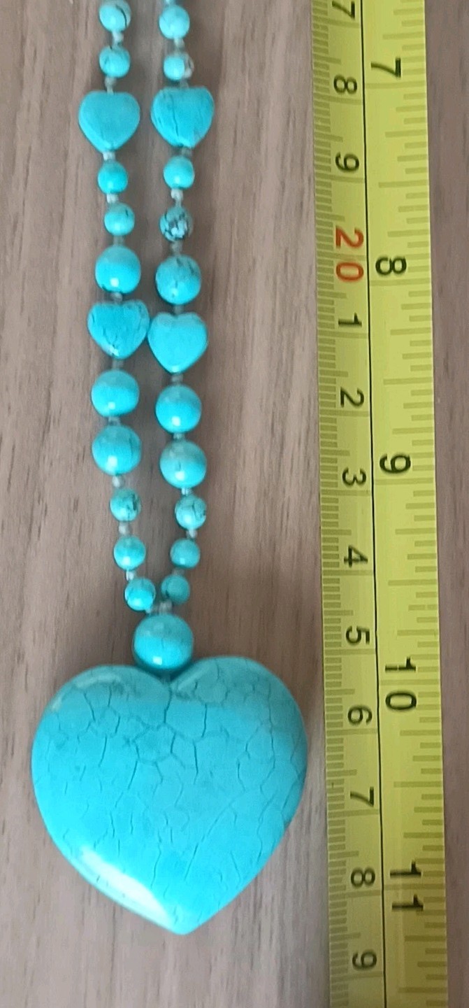 Lola Rose Ruth Vintage Necklace Turquoise 48 cm BN