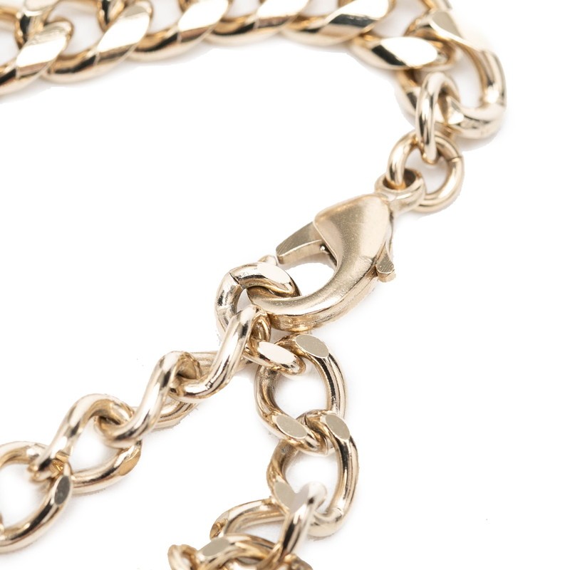 CHANEL COCO Mark No. 5 Perfume Bottle Chain Pendant Necklace A22S stamp 【U…