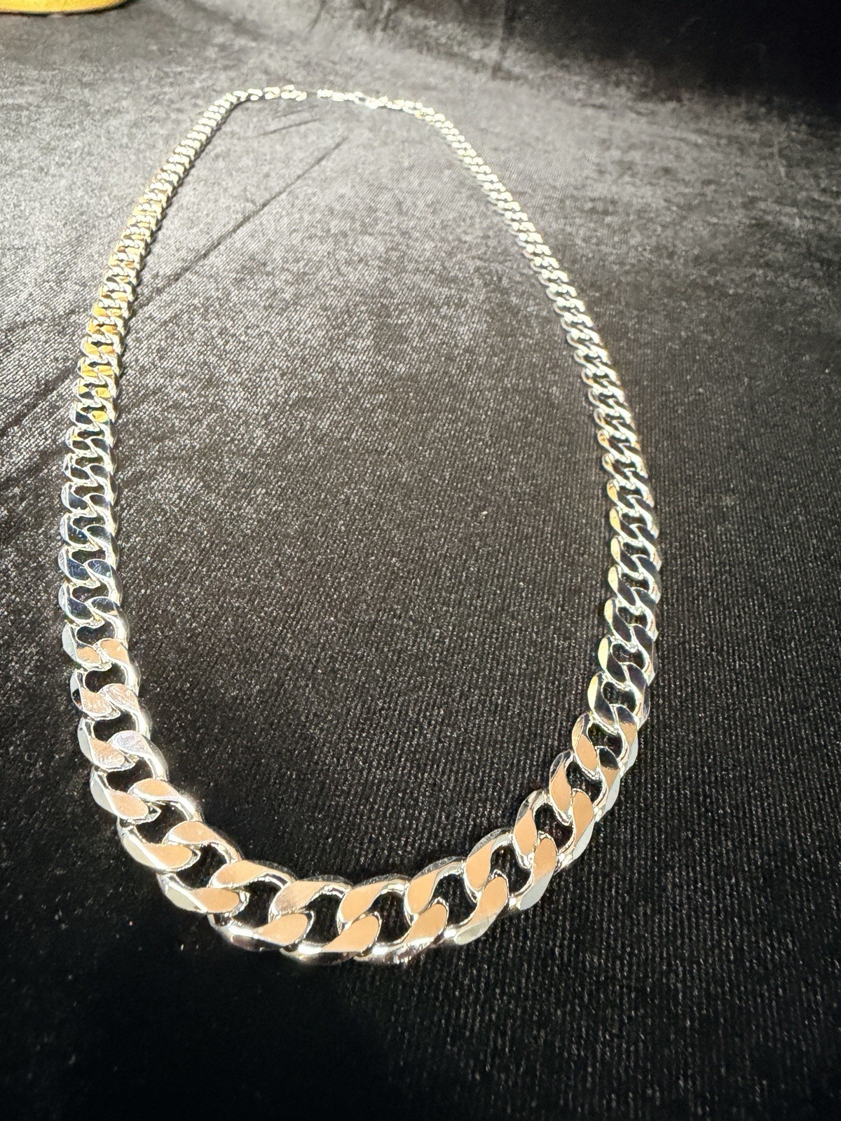 925 Stamped Silver Cuban 30in 9.5 MM Necklace 79.3g Outstanding piece Brand NEW