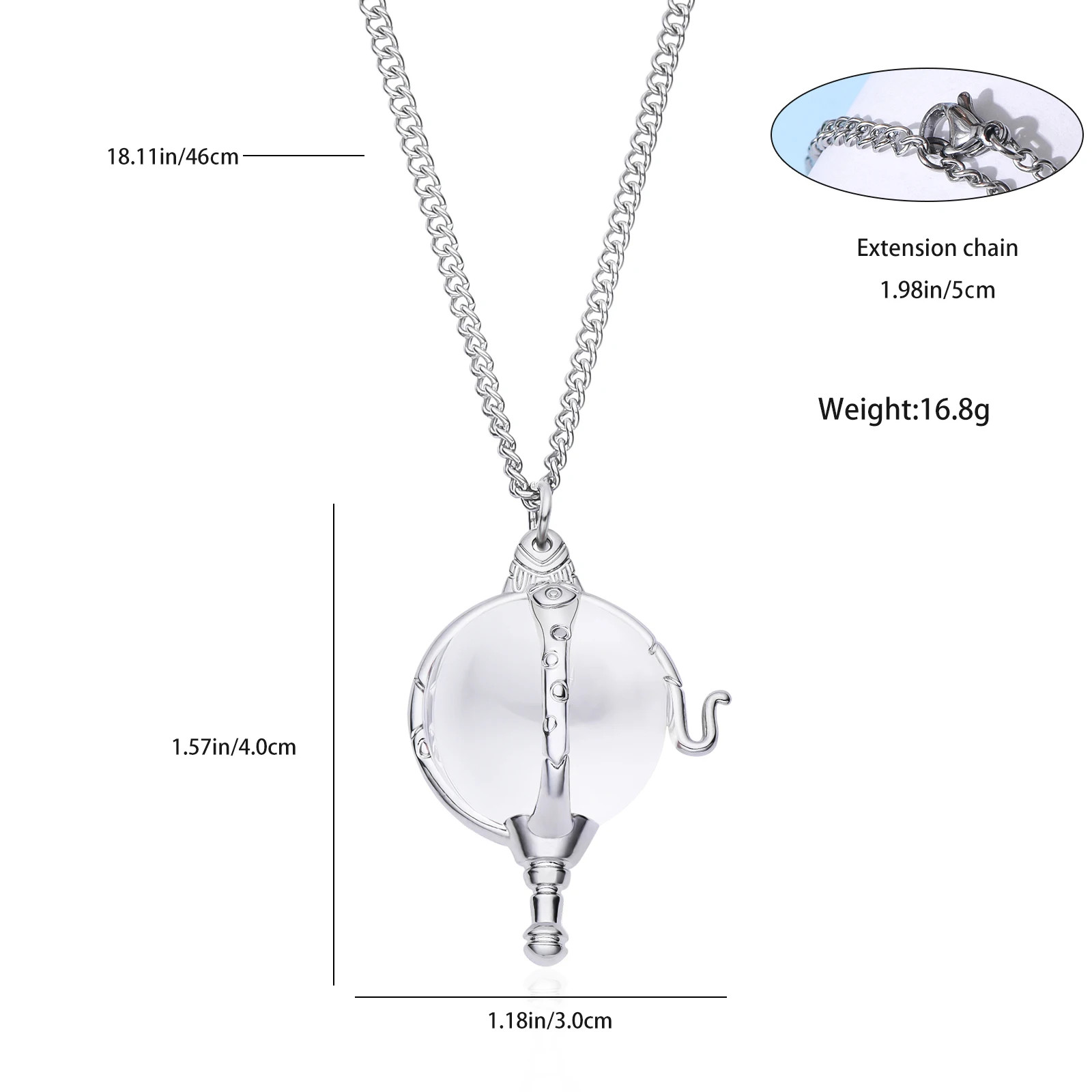 Heart of Kandrakar Pink Crystal Pendant Innovative Fashion Romantic Cartoon.