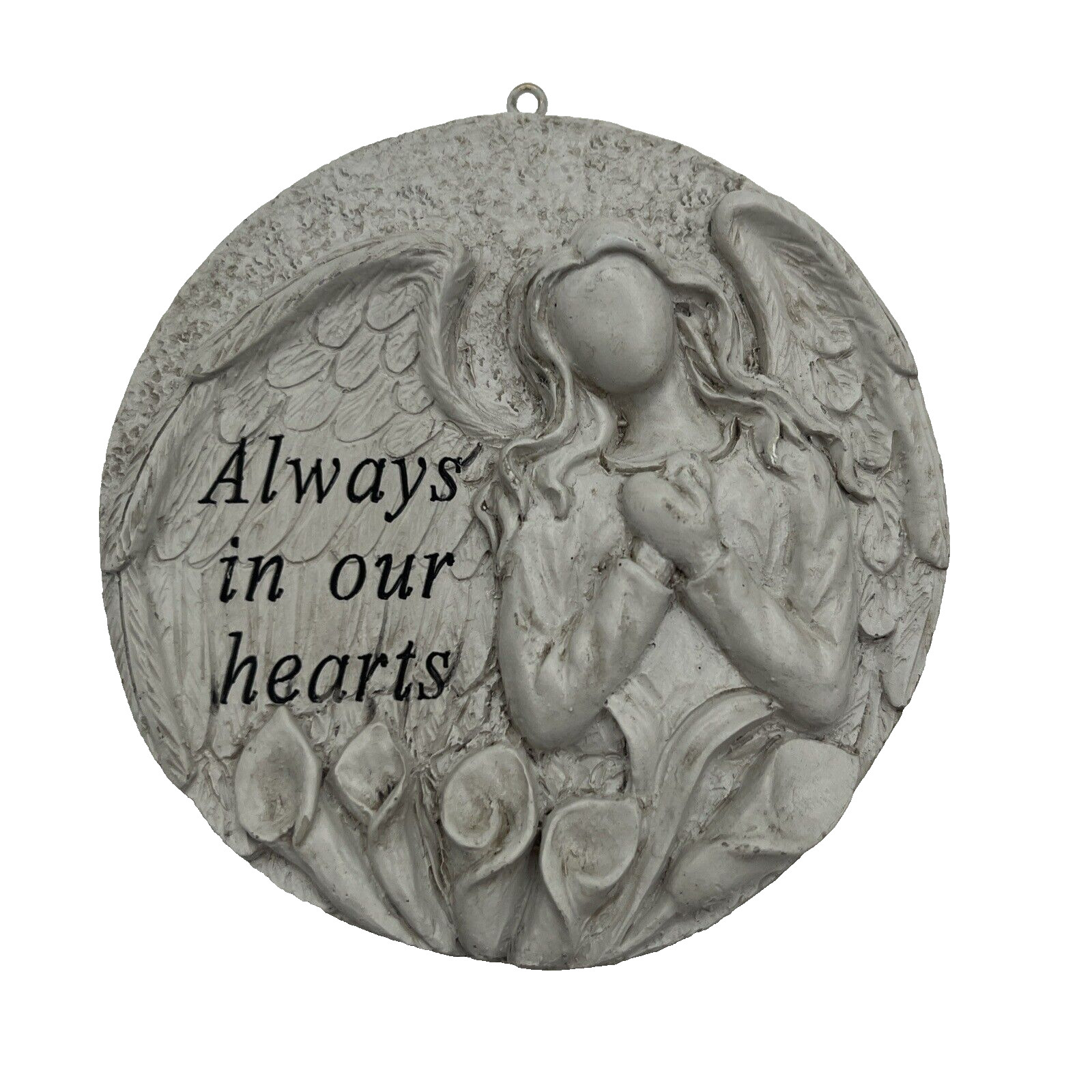 Pendant, Always in our hearts, Angel. 3.75″