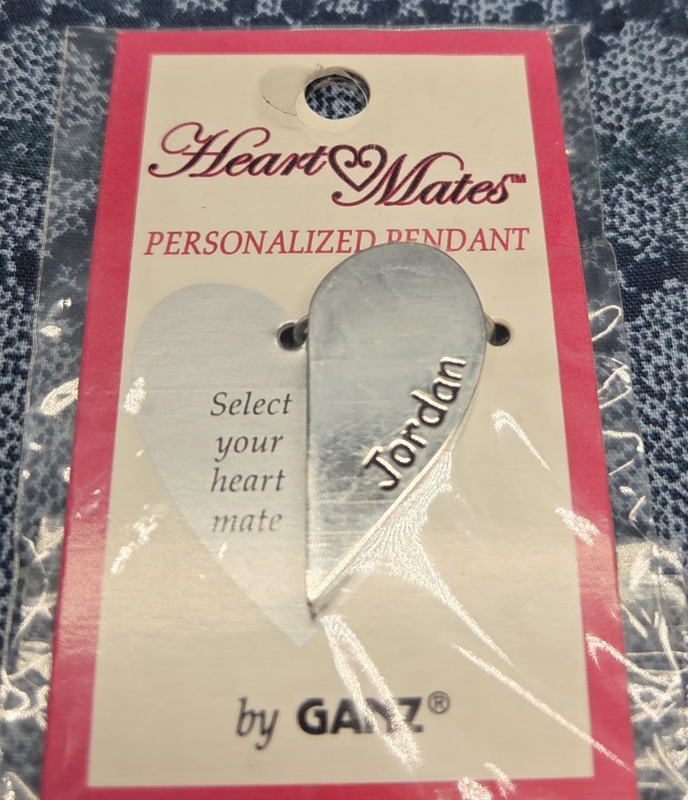 Jordan Heartmates ganz half heart magnetic charm retro 2000s Personalized