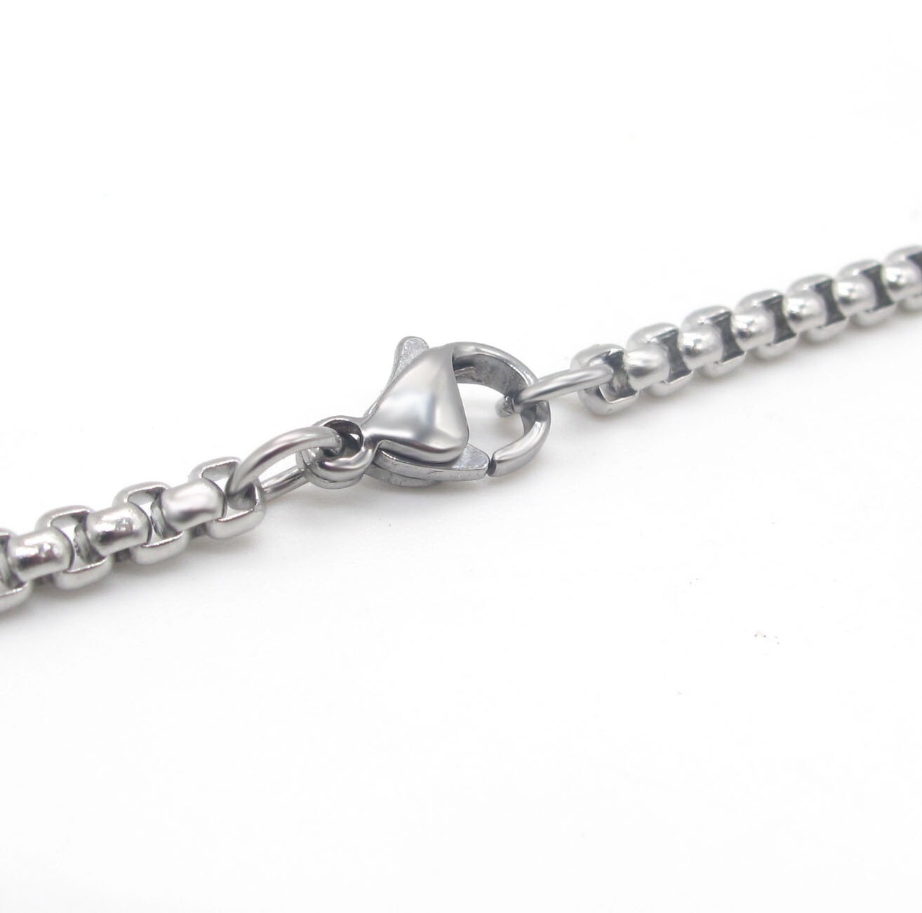 10 x PCS 3MM Wholesale 26 Inch 316L Stainless Steel Rolo Chain Necklace Lot