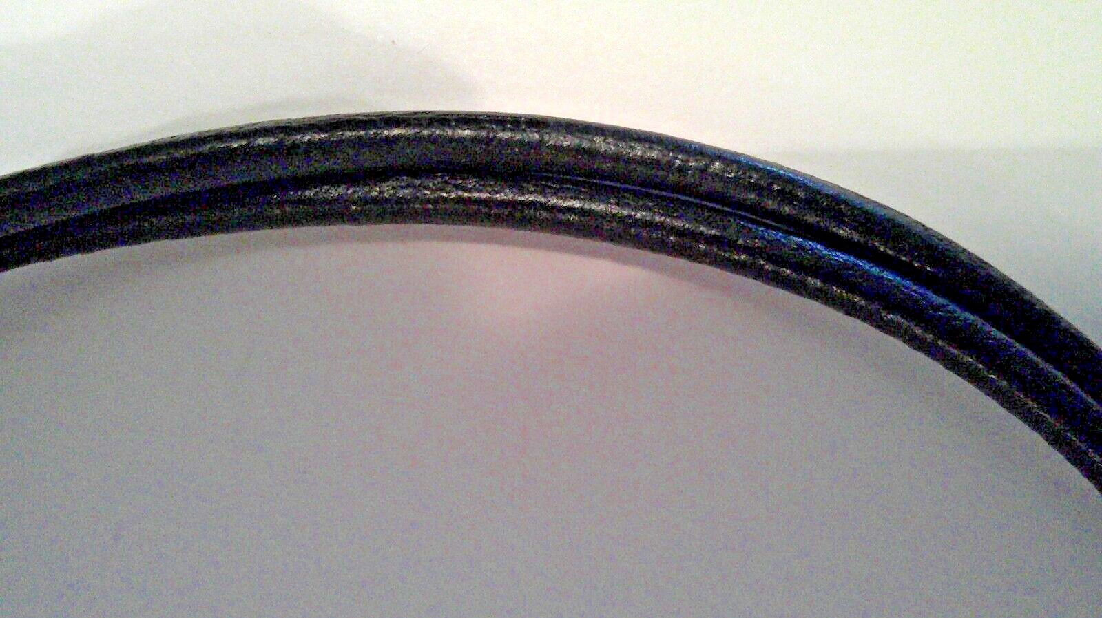 Black Leather Cord and Crystal and MultiColored Beads Choker – MagClose J1050