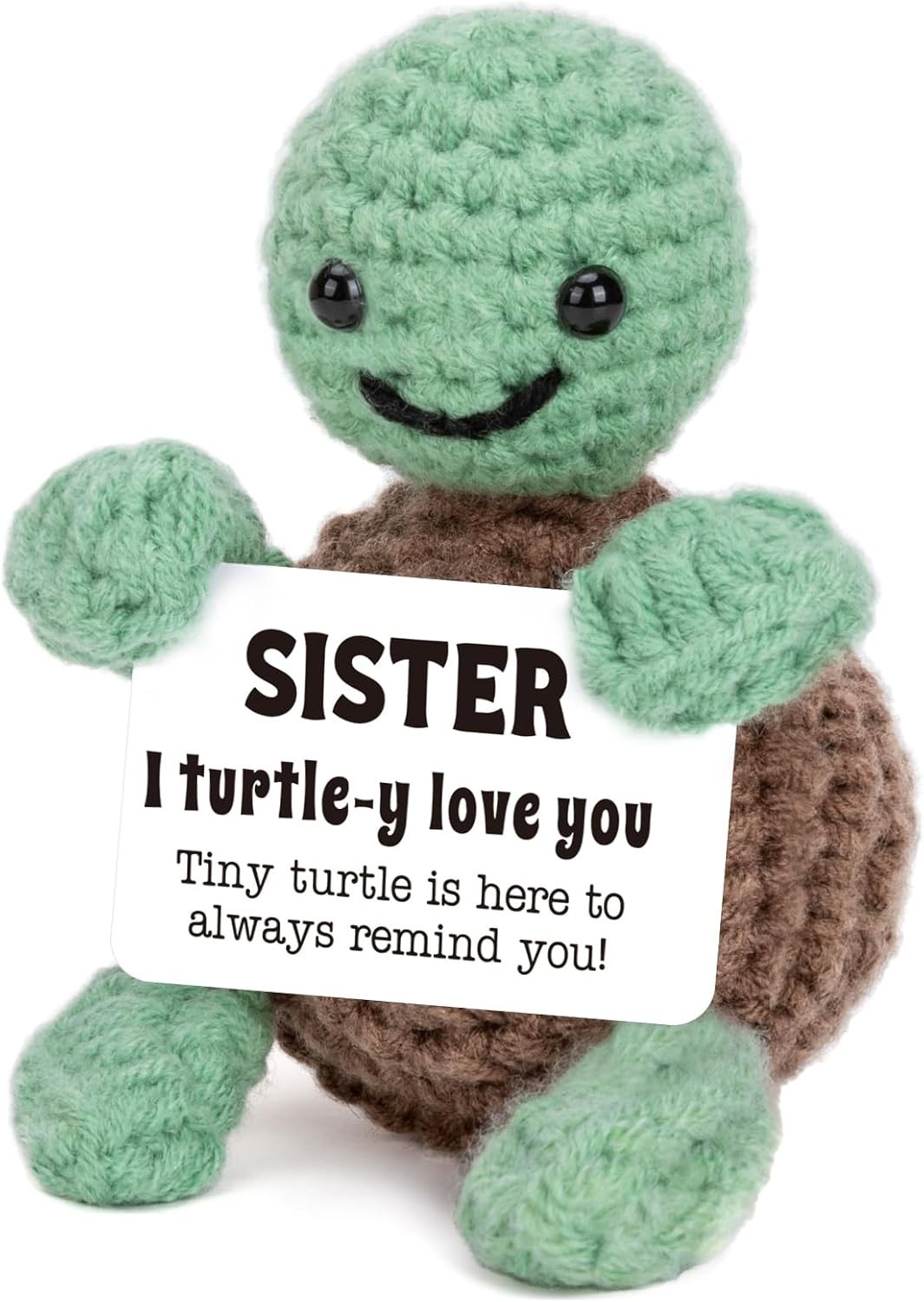 Cute Emotional Mini Turtle – Heartwarming Gift for Sisters & Special Occasions