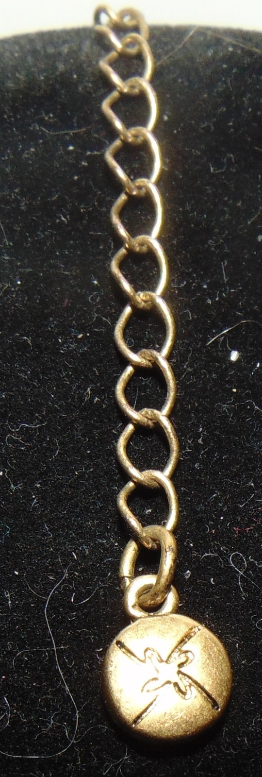 Beautiful Detailed Gold Tone with Clear Rhinestones Bib Necklace