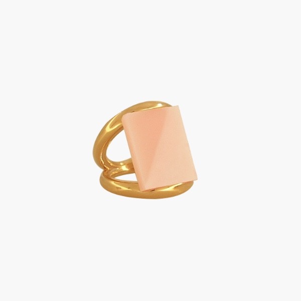 CXC Jewelry ring gold plated made in Spain size 8