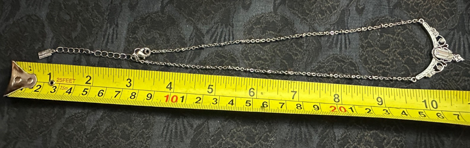 Downton Abbey Rhinestone Necklace Beautiful!
