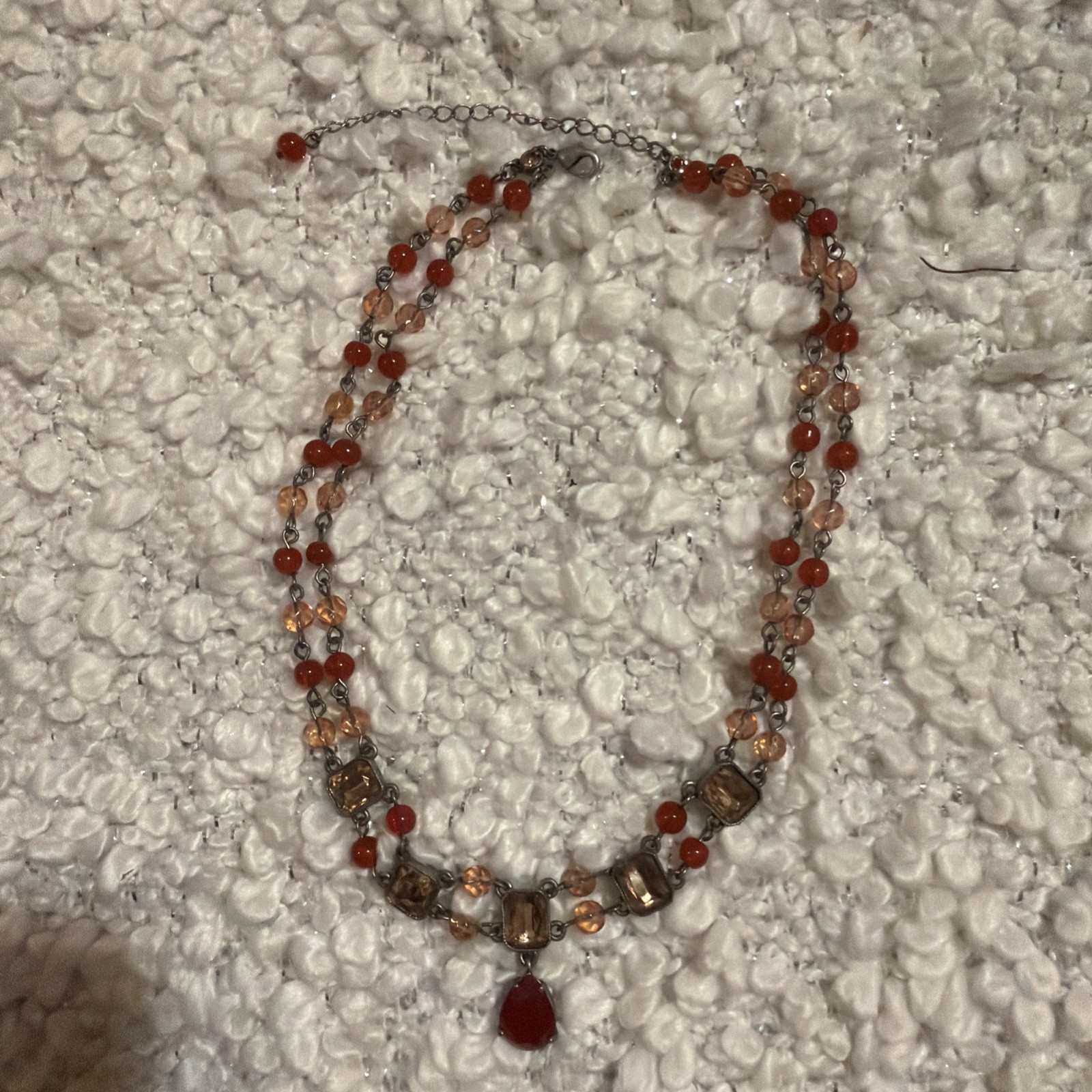 Avon necklace choker rhinestone crystal