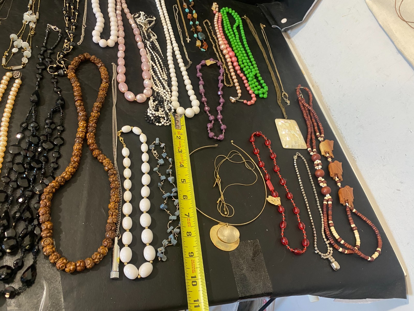 Necklace lot 55 necklaces jewelry pendant beaded chain mixed brands