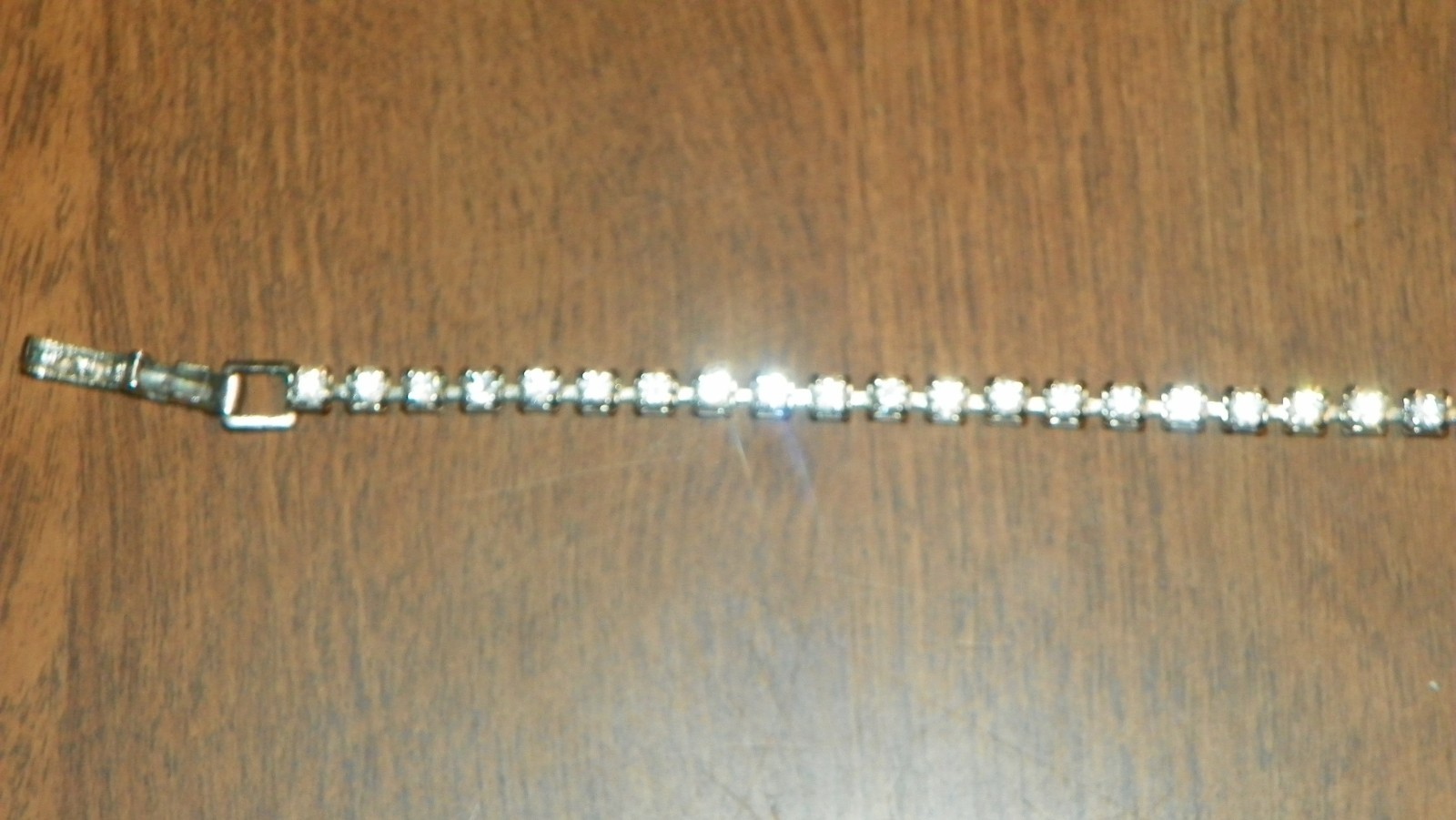vtg signed D’ver’s NYsilver tone w/rinestones n 15″ lgecklace