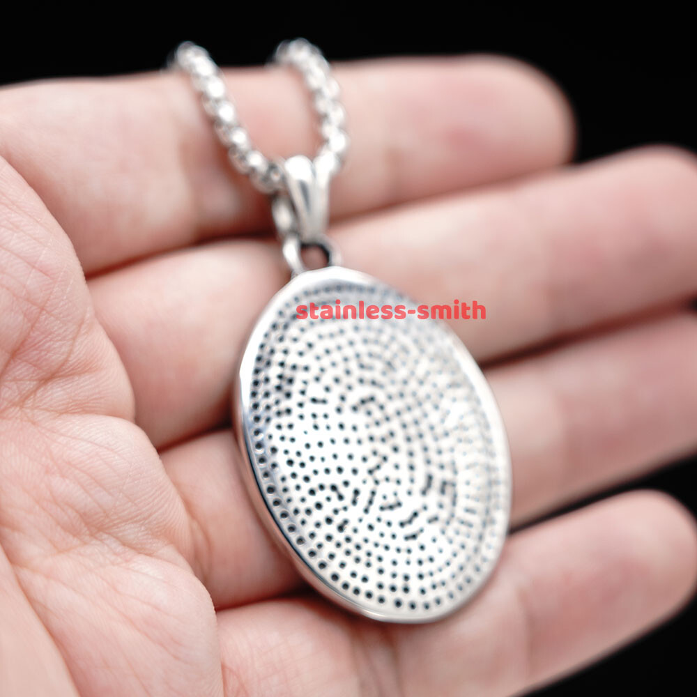 Stainless Steel Cool Mens Boys Greek Spartan Helmet Pendant Necklace For Men