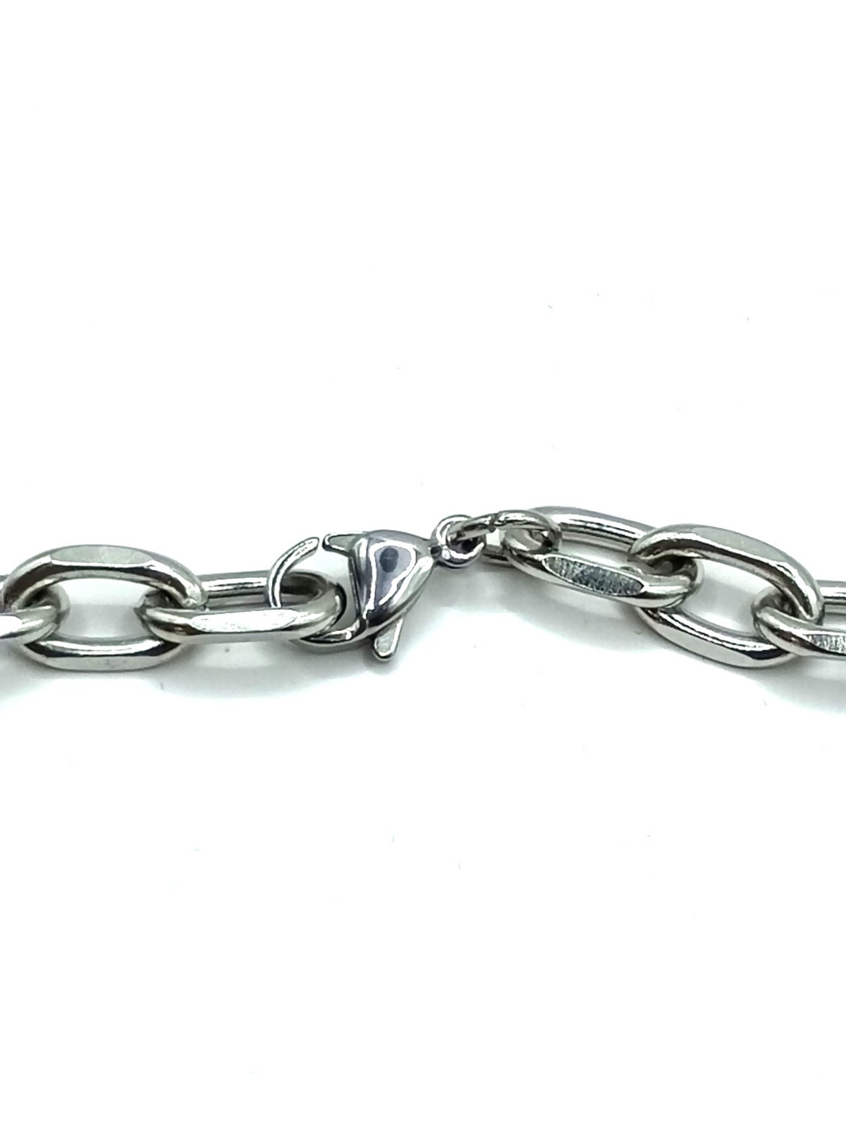 Flip Flop Necklace w/Rhinestone Strap | 316L Surgical Stainless Steel | Sea Blue