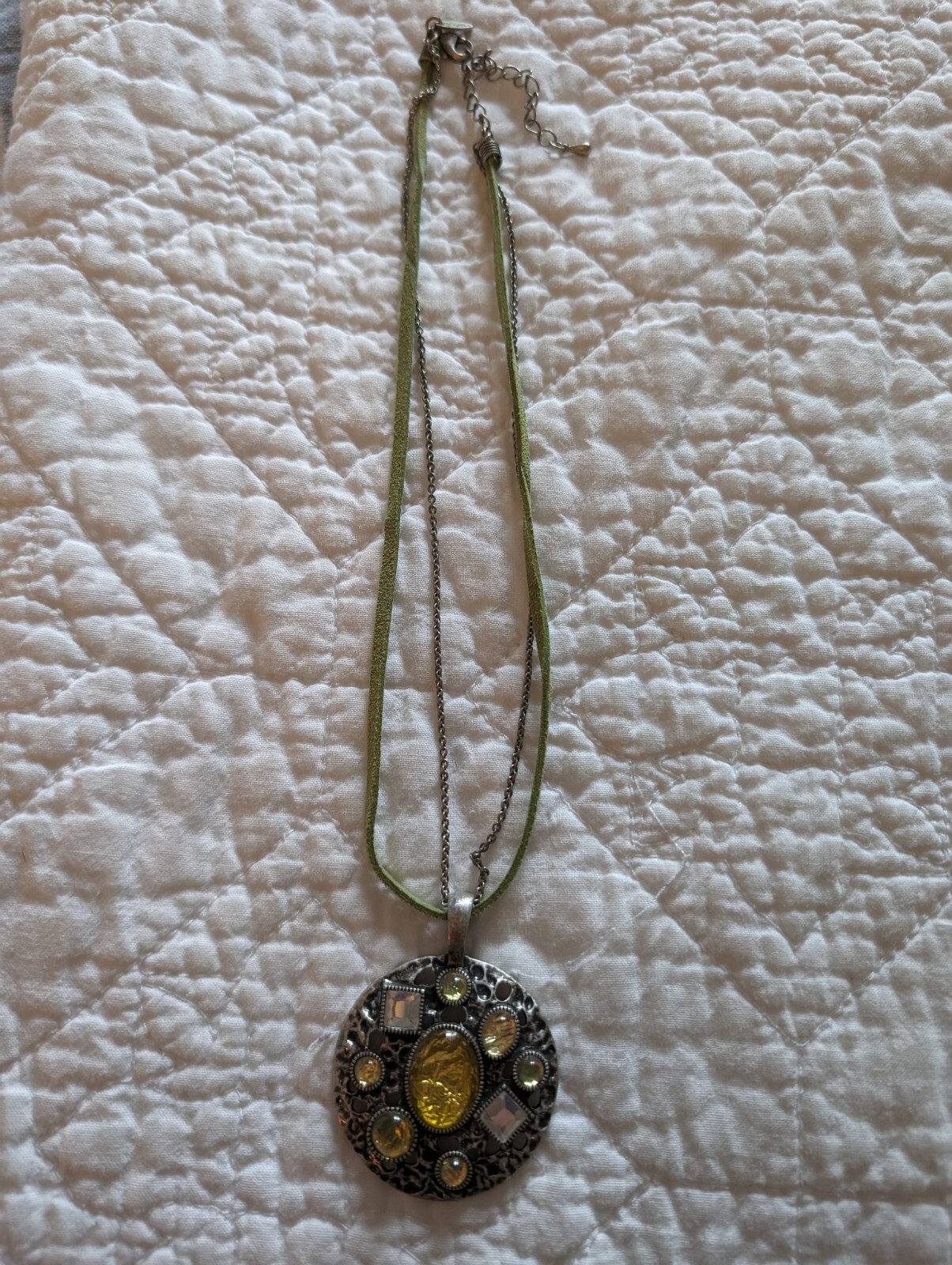 Lia Sophia Mint Julep necklace