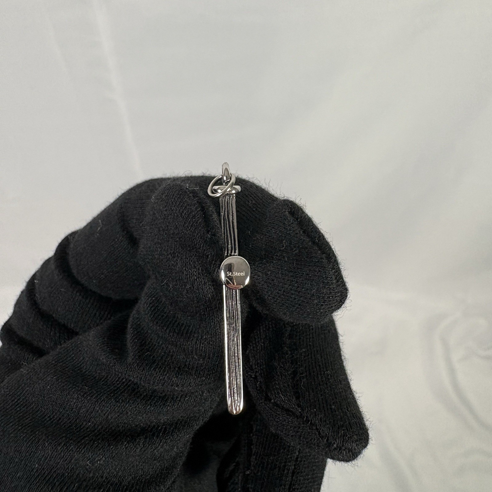Premium 316L Surgical Stainless Steel Triple Nail Cross Pendant