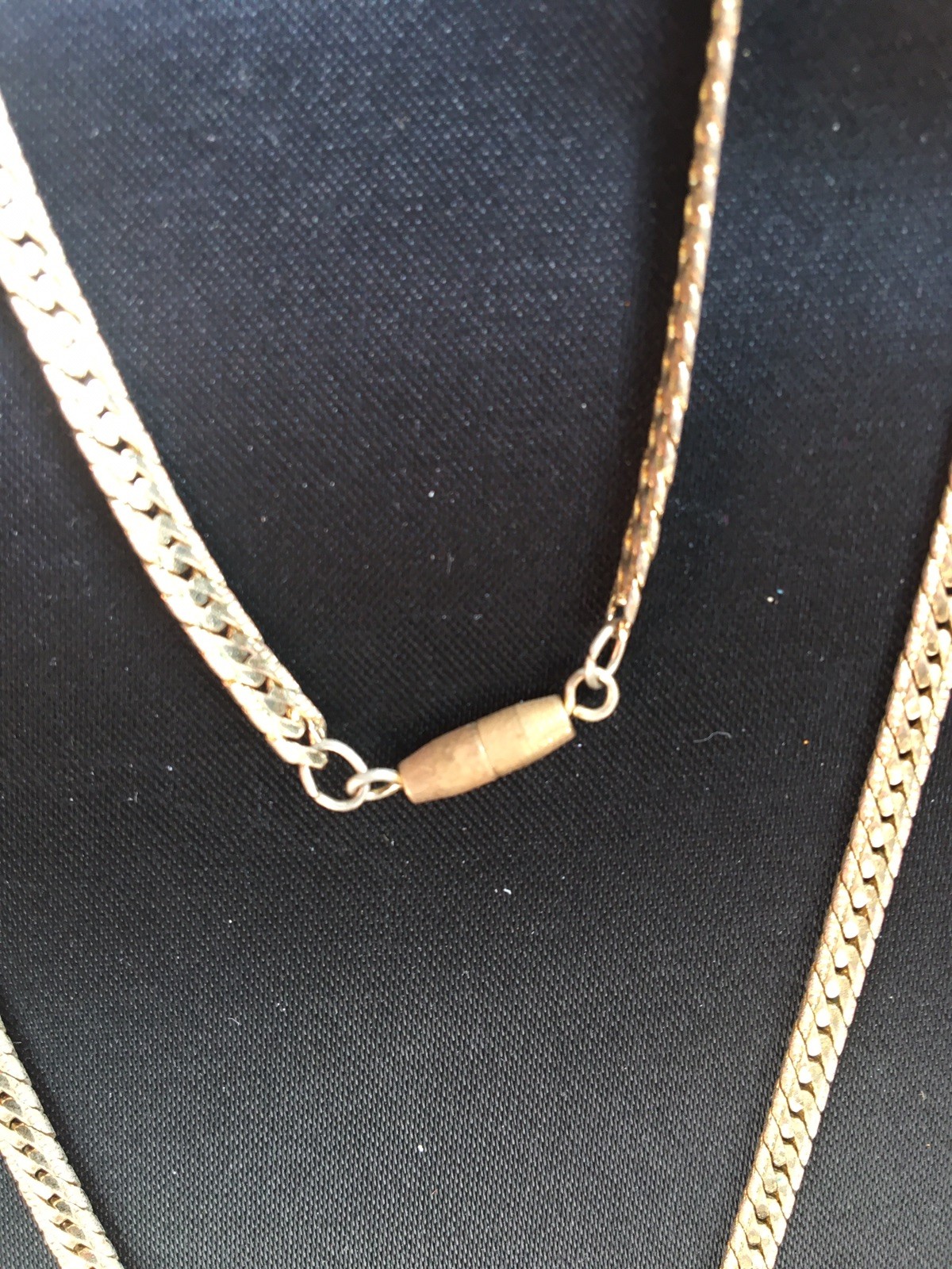 Lot Of 2 Women’s Gold Necklace 18” 3.75mm 7” 1.58mm Gold Bracelet