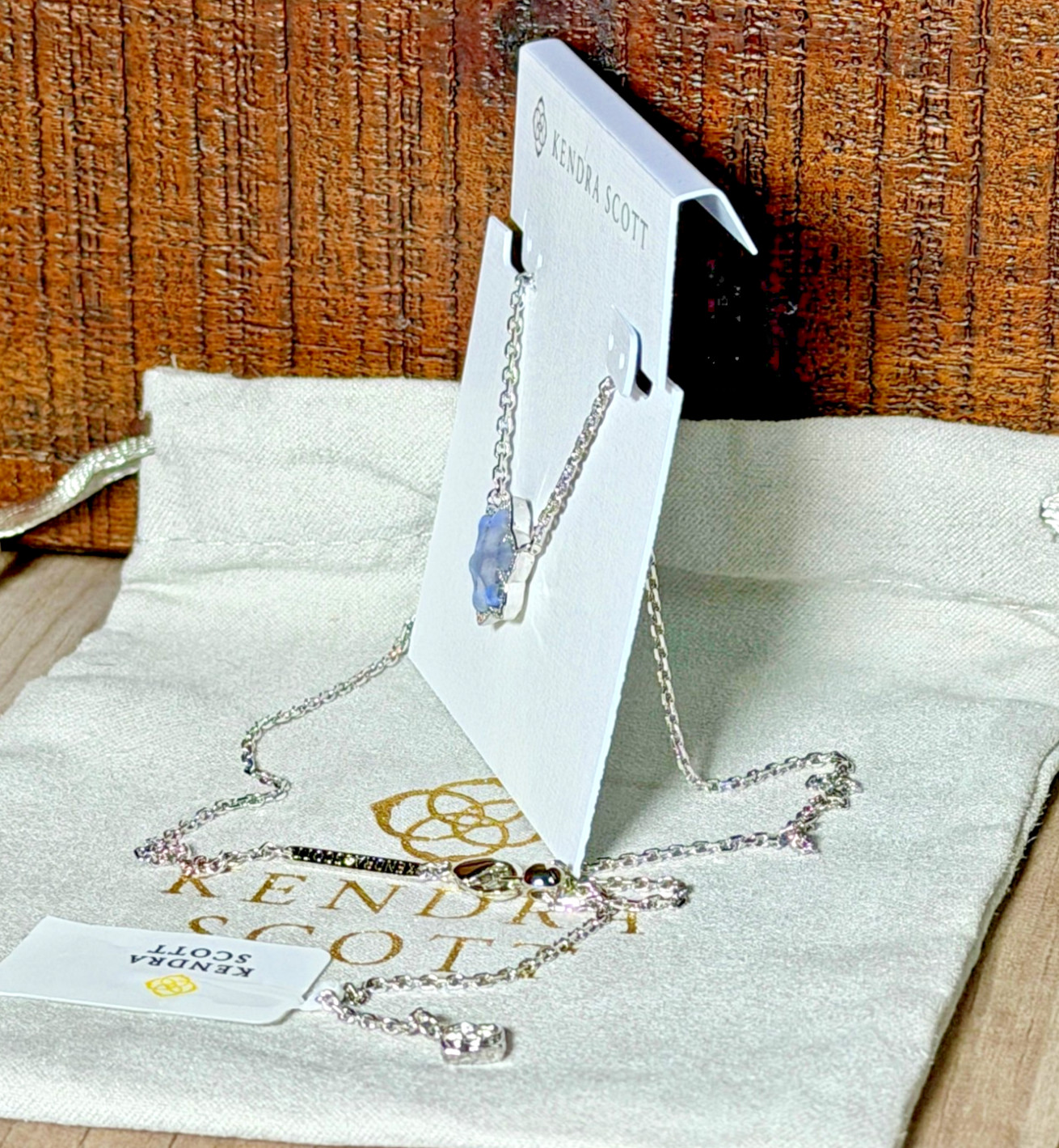 NEW ~ Kendra Scott Snowflake Silver Pendant Necklace, NWT
